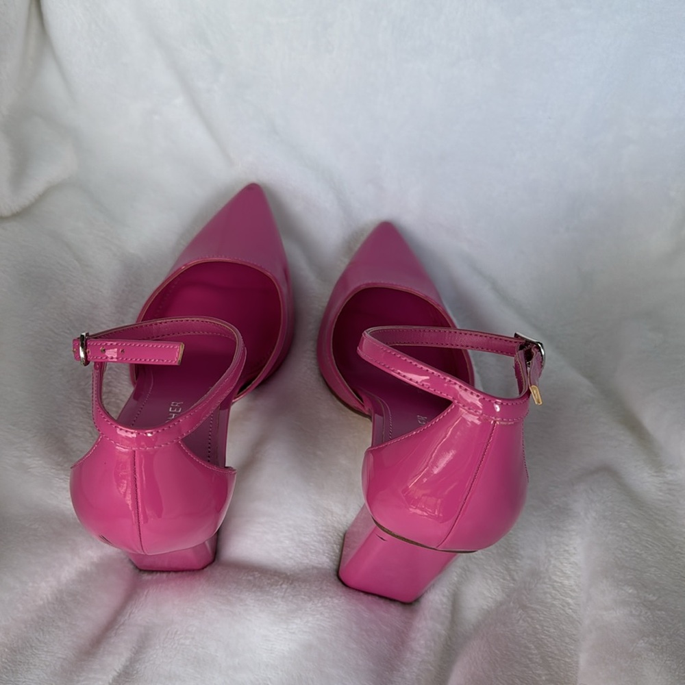 MARK FISHER PINK PATENT LEATHER DRESS PUMPS SIZE 6 - Picture 8 of 9